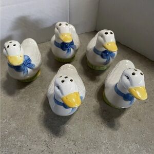 Duck Salt and Pepper Shakers Set